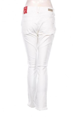 Blugi de femei S.Oliver, Mărime M, Culoare Alb, Preț 91,99 Lei