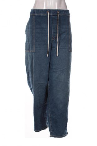 Γυναικείο Τζίν Terra & Sky, Μέγεθος 3XL, Χρώμα Μπλέ, Τιμή 9,99 €
