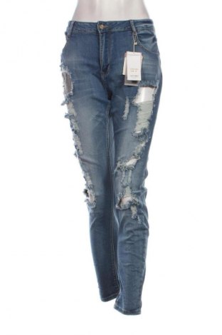 Дамски дънки Unbranded, Размер XL, Цвят Син, Цена 12,27 €