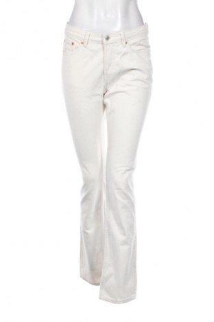 Дамски дънки Weekday, Размер M, Цвят Екрю, Цена 18,40 €