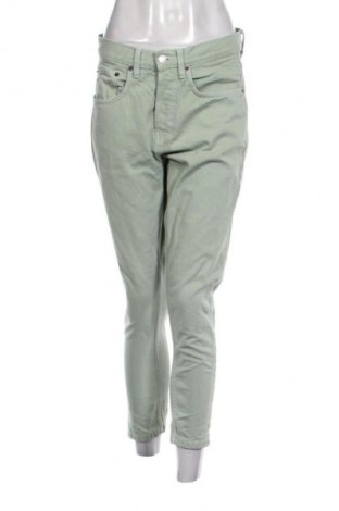 Дамски дънки Zara, Размер L, Цвят Зелен, Цена 11,24 €