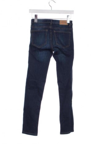 Дамски дънки Zara, Размер XS, Цвят Син, Цена 8,30 €