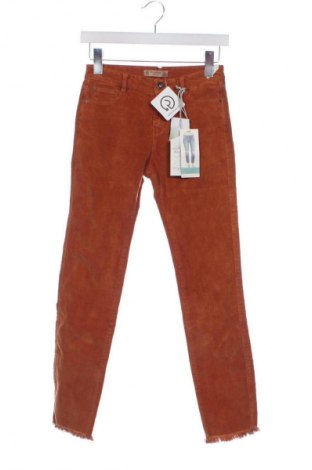 Дамски джинси Pull&Bear, Размер XXS, Цвят Оранжев, Цена 11,24 €