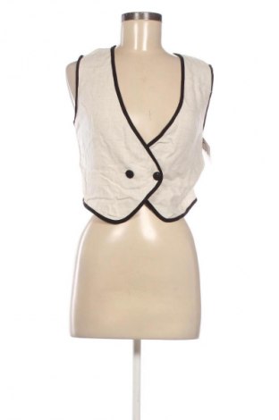 Damenweste SHEIN, Größe XS, Farbe Ecru, Preis 9,99 €