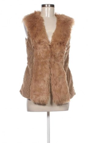 Дамски елек Unbranded, Размер M, Цвят Бежов, Цена 17,55 €