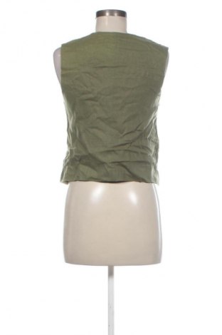 Дамски елек Zara, Размер XS, Цвят Зелен, Цена 13,29 €