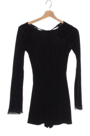Дамски къс гащеризон Bershka, Размер XS, Цвят Черен, Цена 9,20 €