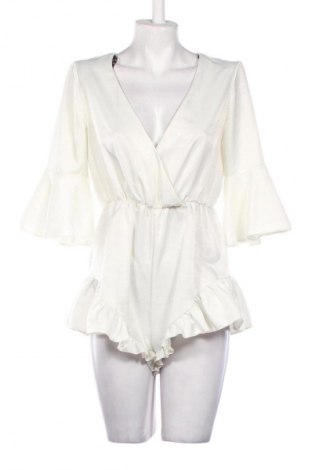 Дамски къс гащеризон Missguided, Размер S, Цвят Бял, Цена 12,27 €