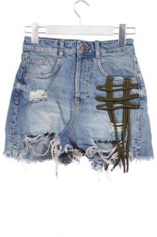 Дамски къс панталон Dqmane, Размер XXS, Цвят Син, Цена 7,15 €
