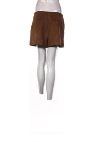 Pantaloni scurți de femei Zara, Mărime L, Culoare Maro, Preț 46,99 Lei