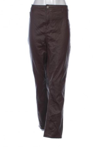Дамски кожен панталон Primark, Размер XXL, Цвят Кафяв, Цена 37,83 €