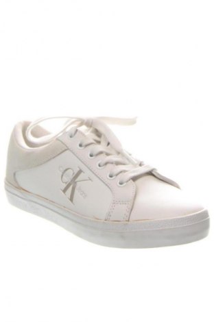 Γυναικεία παπούτσια Calvin Klein Jeans, Μέγεθος 38, Χρώμα Λευκό, Τιμή 67,99 €