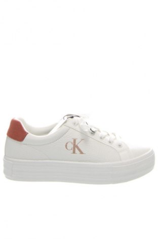 Γυναικεία παπούτσια Calvin Klein Jeans, Μέγεθος 40, Χρώμα Λευκό, Τιμή 83,99 €