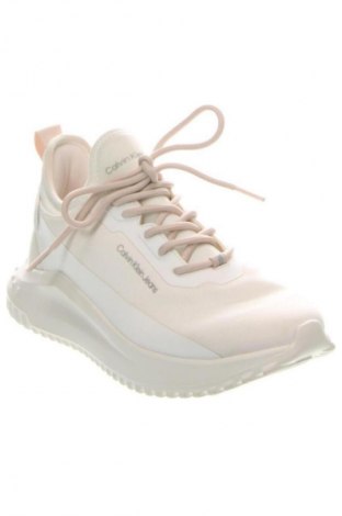 Γυναικεία παπούτσια Calvin Klein Jeans, Μέγεθος 38, Χρώμα Εκρού, Τιμή 51,99 €