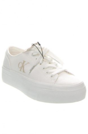 Dámske topánky  Calvin Klein Jeans, Veľkosť 38, Farba Biela, Cena  75,95 €