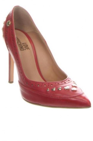 Dámske topánky  Love Moschino, Veľkosť 37, Farba Červená, Cena  172,95 €