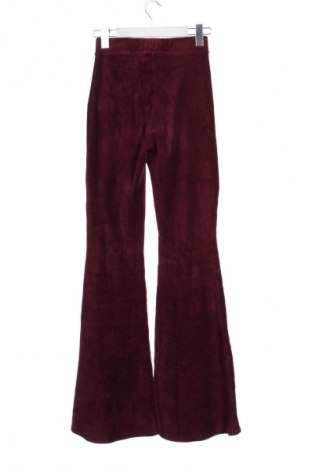 Dámské kalhoty  Bershka, Velikost XXS, Barva Červená, Cena  109,00 Kč