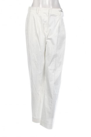 Pantaloni de femei Calvin Klein, Mărime M, Culoare Alb, Preț 241,99 Lei