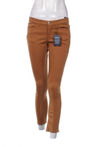 Pantaloni de femei Gant, Mărime M, Culoare Maro, Preț 208,99 Lei