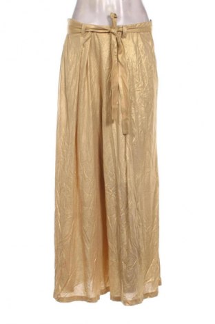 Pantaloni de femei Marella Sport, Mărime L, Culoare Auriu, Preț 544,99 Lei