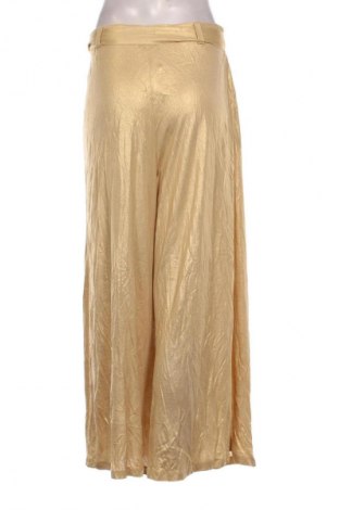 Pantaloni de femei Marella Sport, Mărime L, Culoare Auriu, Preț 544,99 Lei