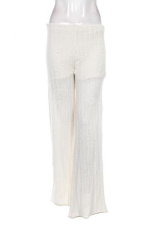 Дамски панталон Pull&Bear, Размер L, Цвят Екрю, Цена 9,20 €