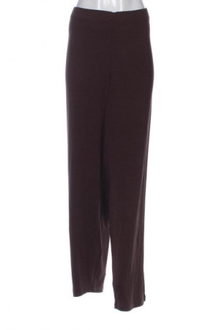Γυναικείο παντελόνι Selection By Ulla Popken, Μέγεθος 4XL, Χρώμα Καφέ, Τιμή 15,99 €