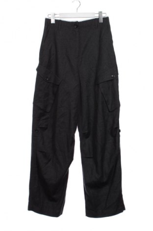 Дамски панталон Zara, Размер XS, Цвят Сив, Цена 9,20 €