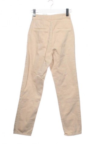 Дамски панталон Zara, Размер XXS, Цвят Бежов, Цена 12,86 €