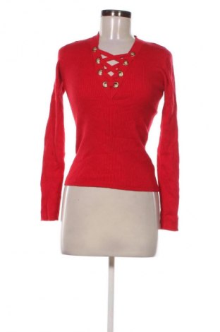 Damski sweter Amisu, Rozmiar L, Kolor Czerwony, Cena 53,99 zł