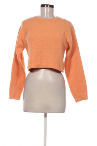 Дамски пуловер Bershka, Размер XS, Цвят Оранжев, Цена 11,24 €
