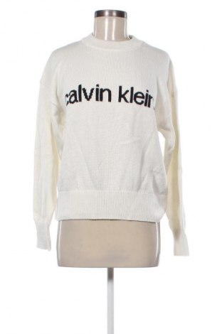 Дамски пуловер Calvin Klein Jeans, Размер S, Цвят Екрю, Цена 39,88 €
