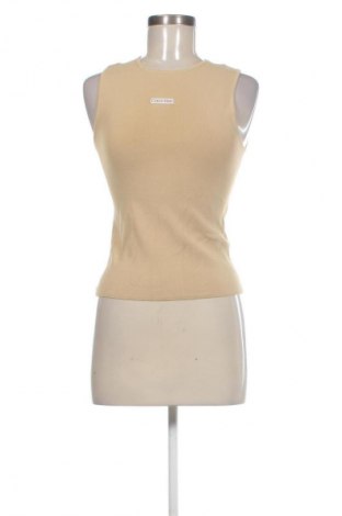 Női pulóver Calvin Klein Jeans, Méret S, Szín Bézs, Ár 25 049 Ft