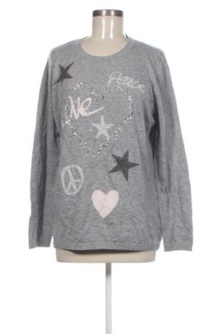 Дамски пуловер Canda, Размер M, Цвят Сив, Цена 5,11 €