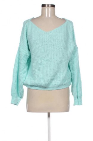 Damski sweter Feng, Rozmiar XL, Kolor Niebieski, Cena 52,99 zł