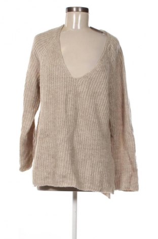 Damski sweter H&M, Rozmiar L, Kolor Beżowy, Cena 22,99 zł