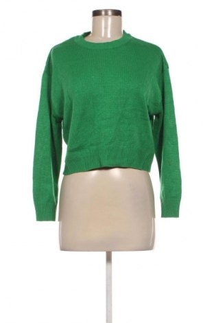 Дамски пуловер H&M Divided, Размер XS, Цвят Зелен, Цена 6,64 €