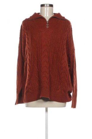 Дамски пуловер Laura Torelli, Размер L, Цвят Кафяв, Цена 15,33 €
