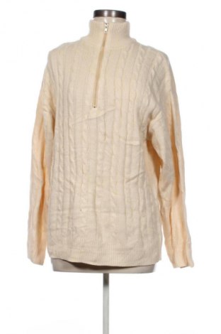 Damski sweter Manfinity, Rozmiar M, Kolor Beżowy, Cena 18,99 zł