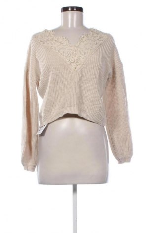 Női pulóver ONLY, Méret M, Szín Bézs, Ár 2 409 Ft