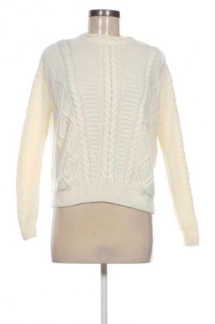 Дамски пуловер Pull&Bear, Размер S, Цвят Бял, Цена 15,33 €
