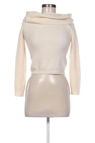 Γυναικείο πουλόβερ Pull&Bear, Μέγεθος M, Χρώμα Εκρού, Τιμή 11,99 €