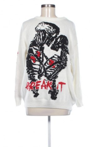 Дамски пуловер SHEIN, Размер M, Цвят Бял, Цена 4,99 €