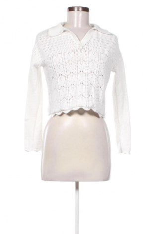 Dámský svetr Sinsay, Velikost XXS, Barva Bílá, Cena  79,00 Kč