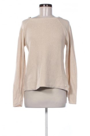 Γυναικείο πουλόβερ Tom Tailor, Μέγεθος L, Χρώμα Εκρού, Τιμή 19,99 €