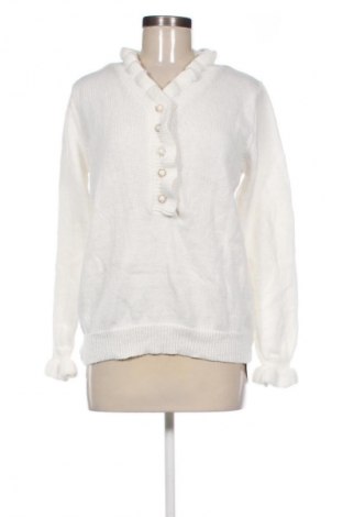Дамски пуловер Unbranded, Размер M, Цвят Бял, Цена 9,20 €
