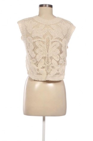 Дамски пуловер Unbranded, Размер M, Цвят Бежов, Цена 20,69 €