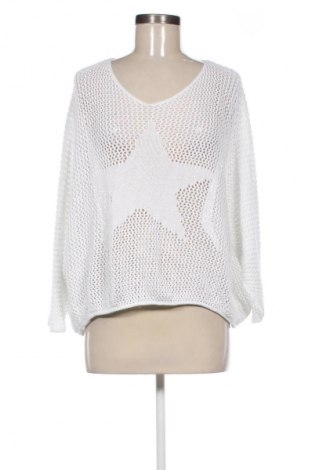 Damski sweter Unbranded, Rozmiar L, Kolor Biały, Cena 96,45 zł