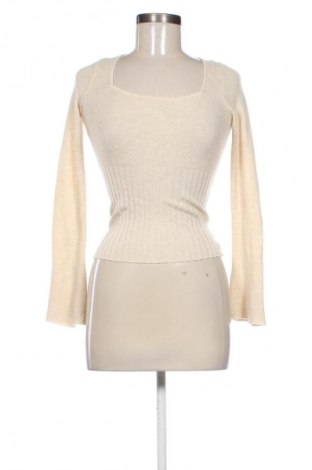 Дамски пуловер Unbranded, Размер XXS, Цвят Бежов, Цена 7,15 €