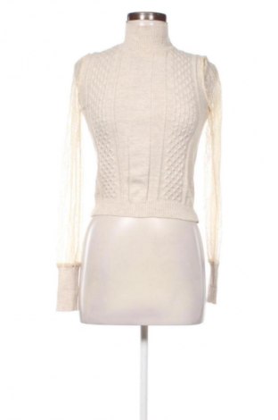 Дамски пуловер Unbranded, Размер XS, Цвят Бежов, Цена 9,33 €